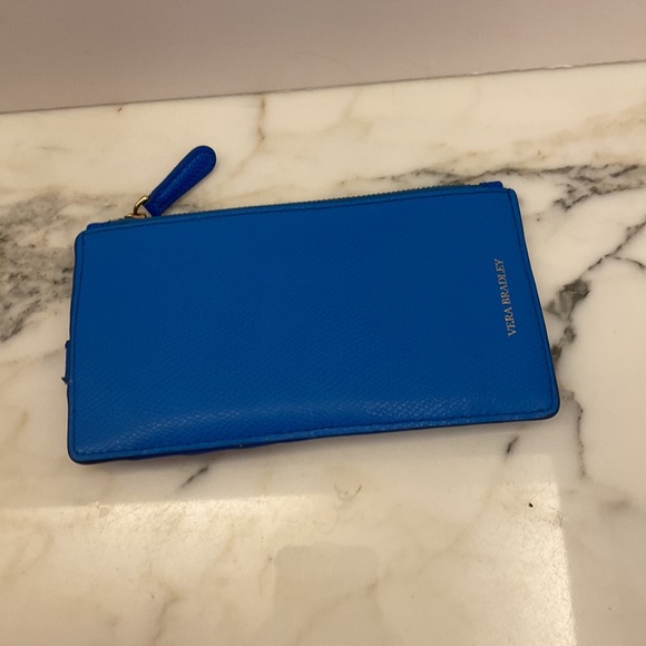 Vera Bradley Wallet blue slim - Picture 2 of 5